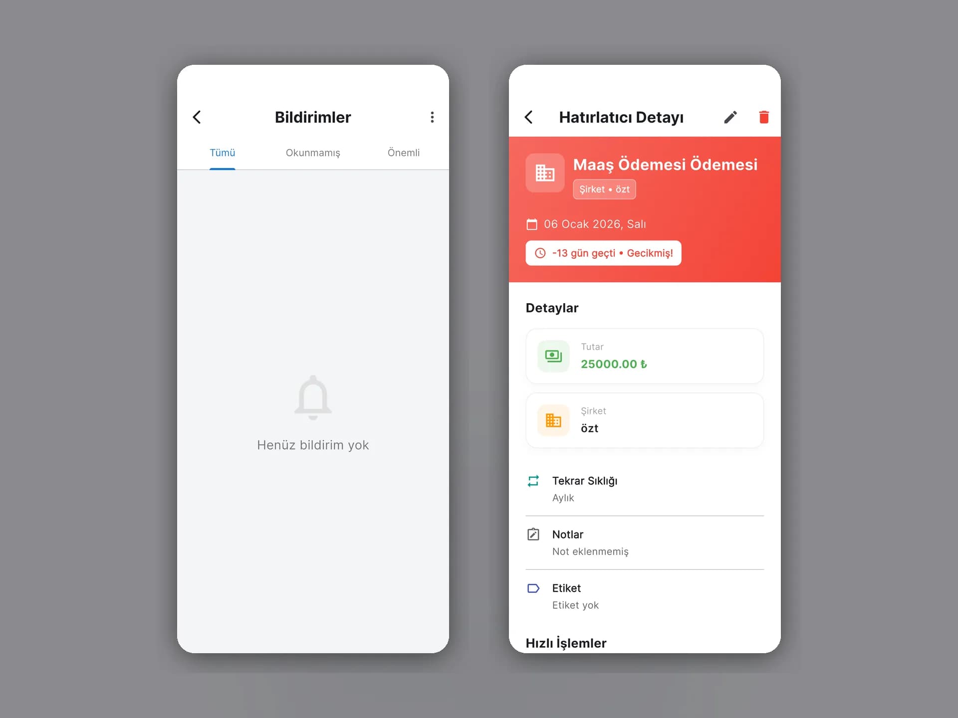Akıllı ajanda ve dashboard - LifeOps